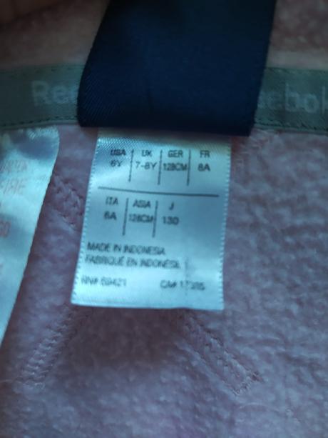 Mikina, reebok,128