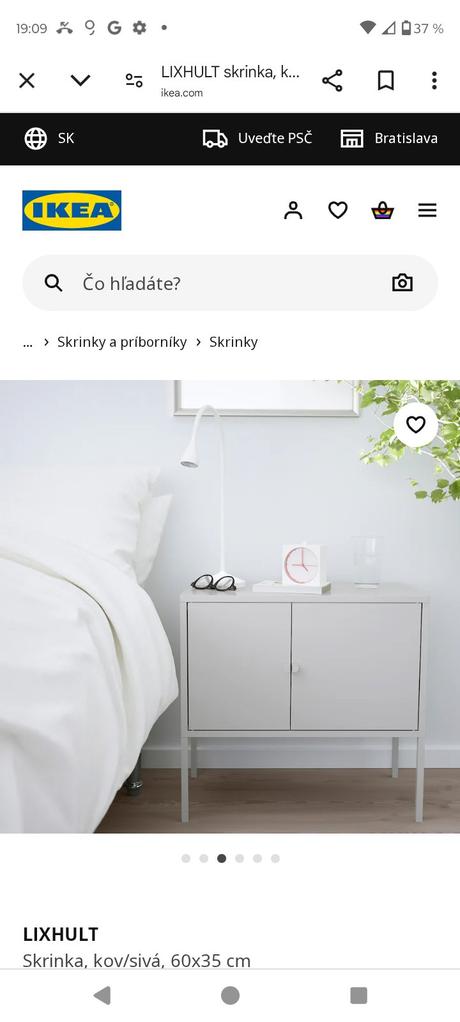 Kovove skrinky komody ikea, 