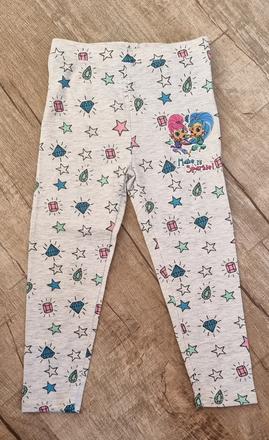 Teplejšie elasticke nohavice leginy shimmer, 98