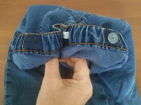 Dievčenské zateplené rifle, sinsay,104