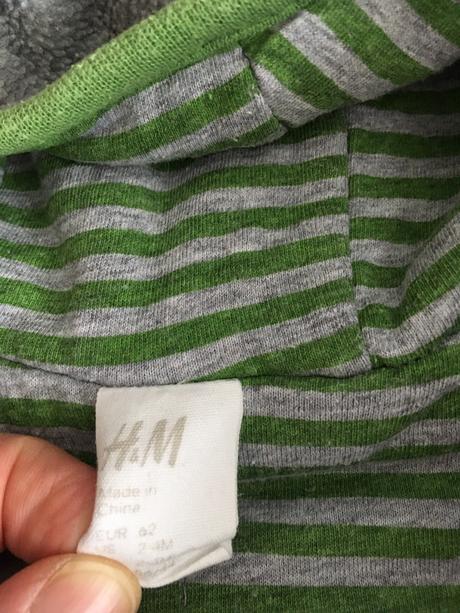 Teplý overalik, h&m,62