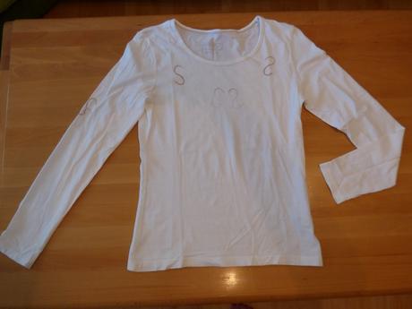 Biele tričko, c&a,164