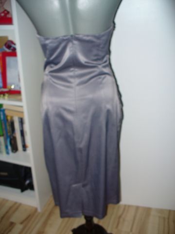 Saténové šaty s topánkami vel.38, 38