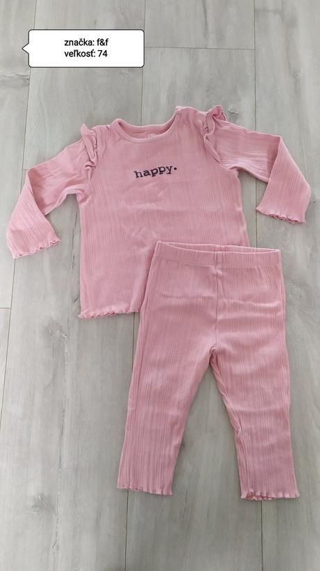 Komplet tričko legíny, f&f,74