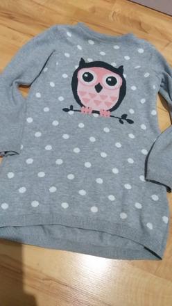 Sovičkové pletené šaty 110/116, dopodopo,110