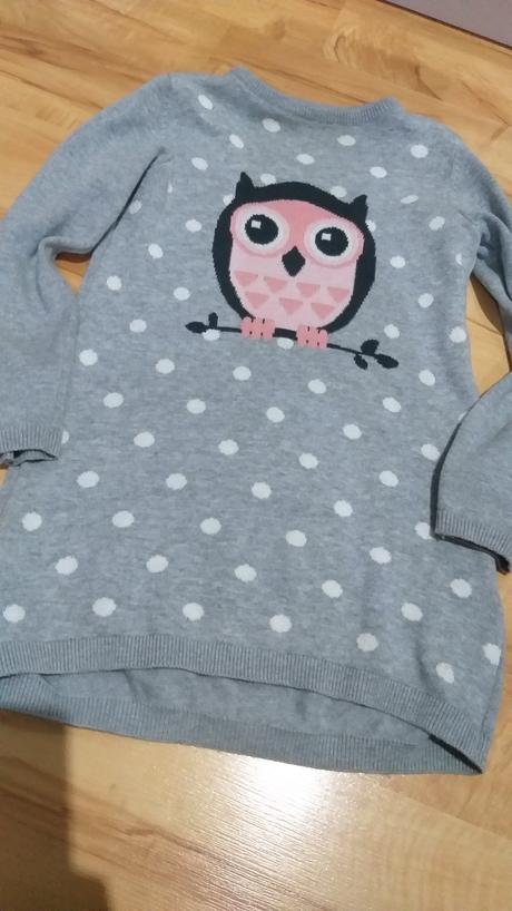 Sovičkové pletené šaty 110/116, dopodopo,110