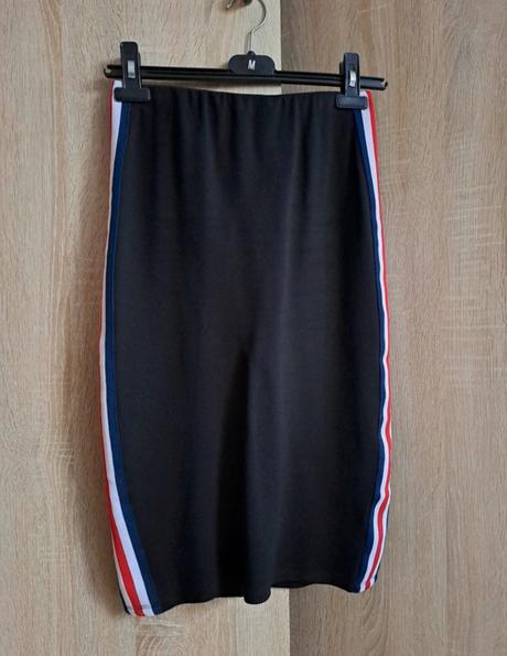 Elastická sukňa s rozparkom, s