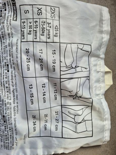 Chranice decathlon, xs