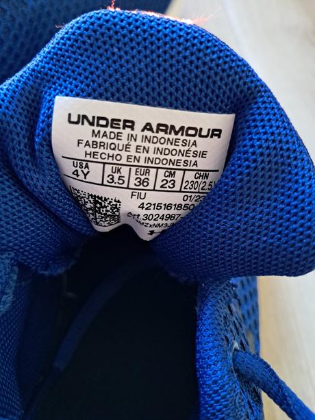 Botasky under armour, under armour,36