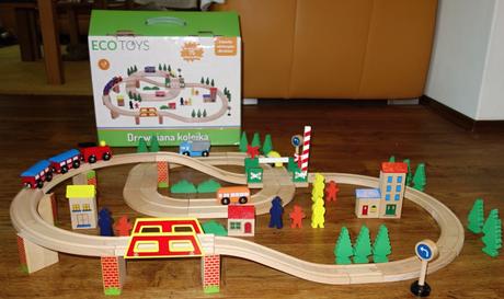 Vláčiková dráha eco toys, 