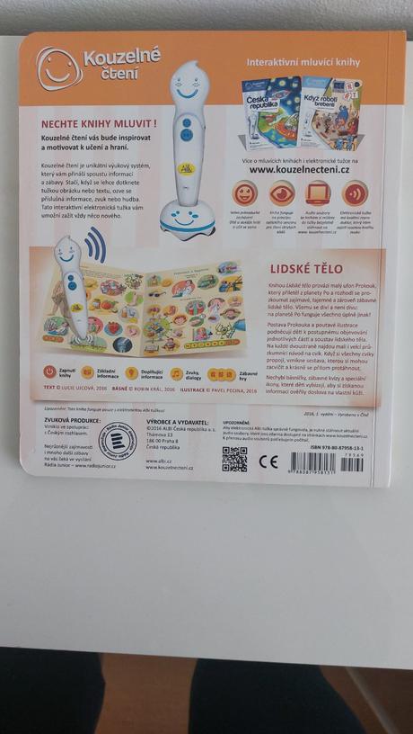 Albi kouzelné čtení lidské tělo, 