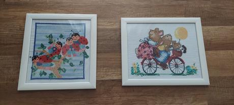 Vysivany obraz lienky, 