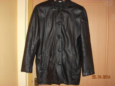 Kožený kabátik , l