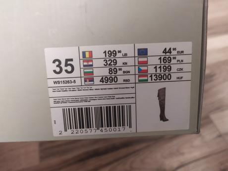 Šedé čižmy nad koleno veľkosť 35, jennifer&jennifer,35