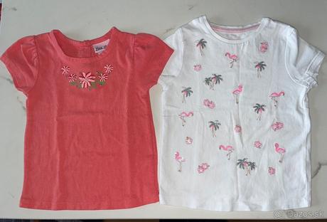 2 tričká 18-24 mes., 86