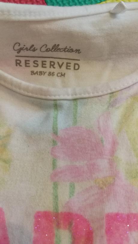 Dievčenské tričko, reserved,86