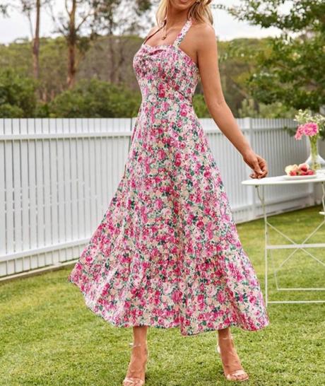 Kvetinove letné šaty reserved, reserved,l