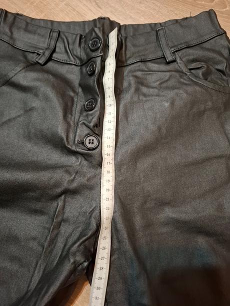 Koženkové nohavice, s