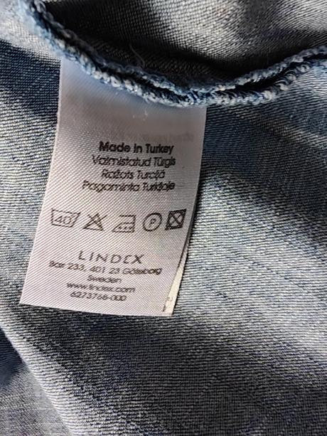 Lindex odľahčené vzdušné riflove šaty, lindex,l