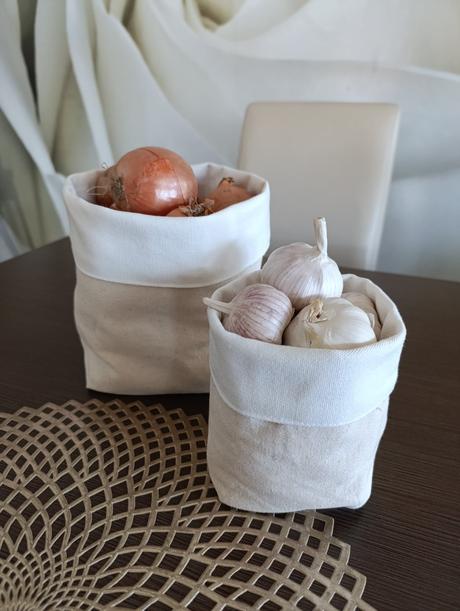 Obojstranné bavlnené vrecká, 