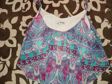 Farebný crop top, tally weijl,s