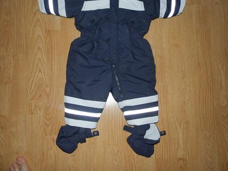 Značkový zimný neoprenový overal, h&m,68