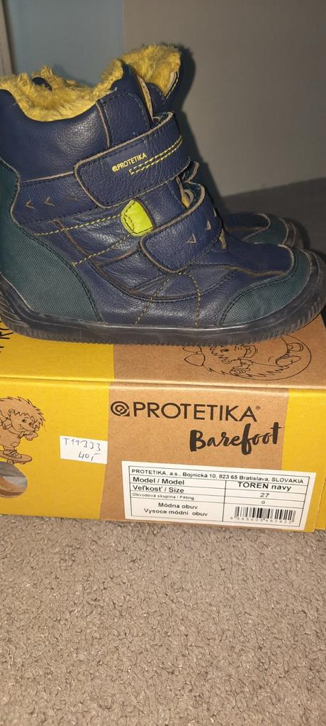 Zimné čižmy barefood, protetika,27