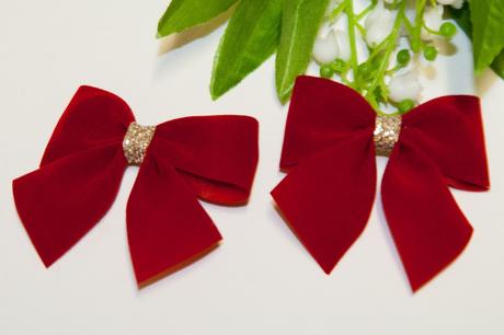 Sponka do vlasov vianočná,