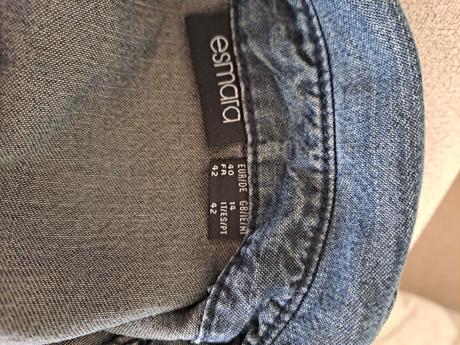 Tehotenské riflové šaty, esmara,40