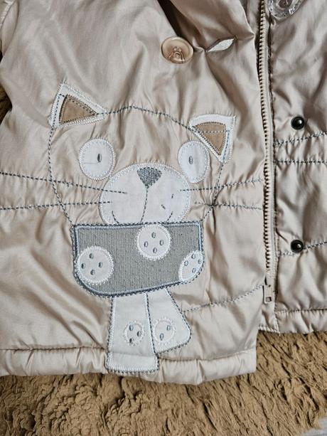 Next zlatobéžová bunda 110, next,110