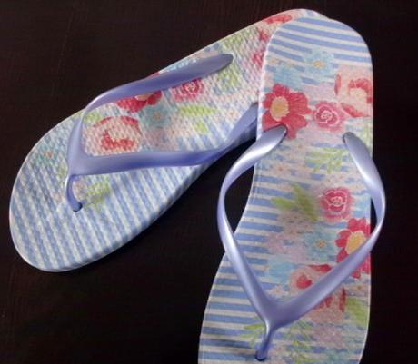 Kvetinkové žabky - veľ. 38/39, f&f,39