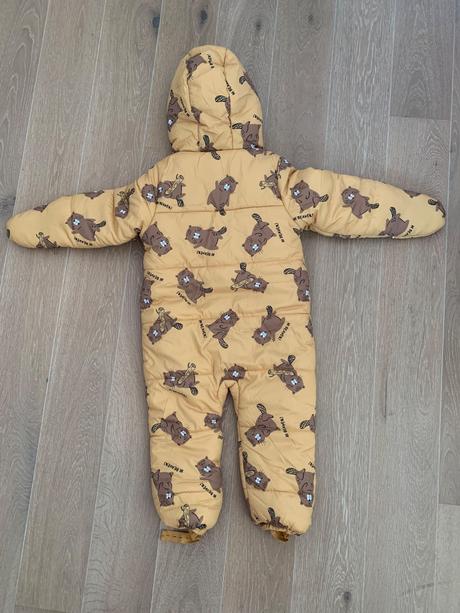 Detský zimný overal unisex 98, pepco,98