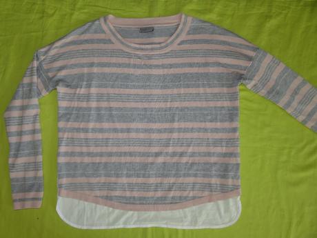 Tenký pulóvrik s blúzkovým patentom, vero moda (m), vero moda,m