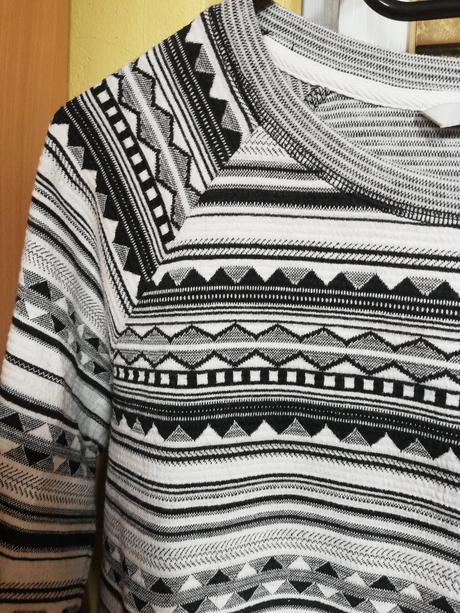 Sveter s aztéckym vzorom clockhouse, clockhouse,s