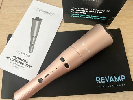 Automatická kulma revamp progloss hollywood curl,