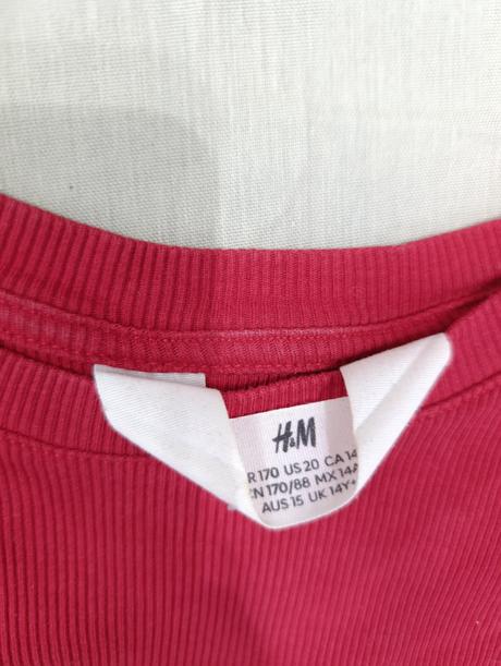 Set troch dievčenských tričiek, h&m,170