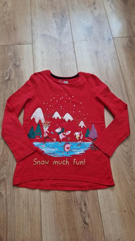 Tričko vianočné veľ. 122 cm., 122