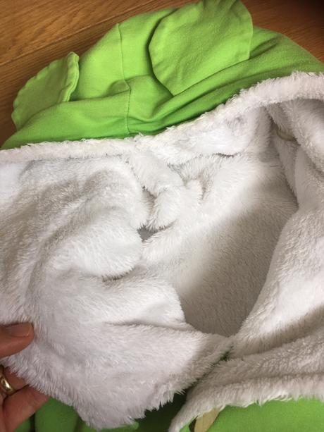 Handmade zatepleny kabatik s uskami, 86