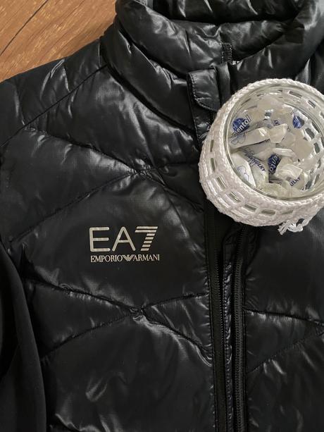 Armani prechodna cierna bundickam 34-36, armani,36