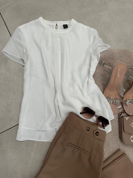 S.oliver biele blúzka, xs