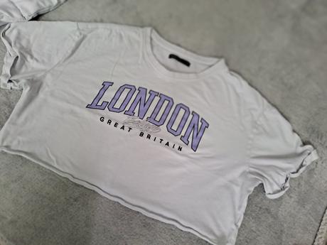 Tričko cropp, house,l