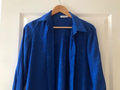 Kráľovsky modrá blúzka, reserved, s/36, reserved,s