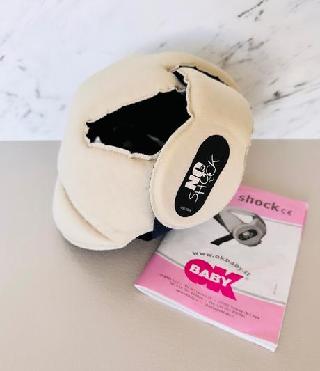 Prilba detská no shock ok baby (8-20m) - béžová, 