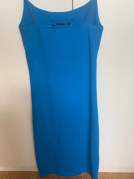 Zara modré obtiahnuté saty veľkosti s, zara,s