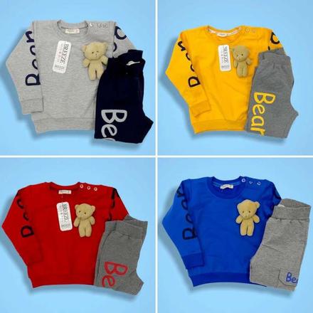 Detská bavlnená tepláková súprava, 80 - 128