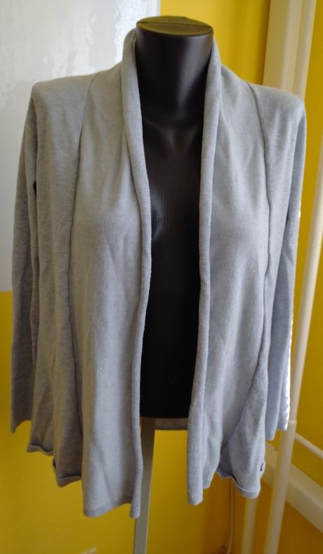 Šedý kardigán, zara,m