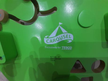 Drevená hra carousel, 