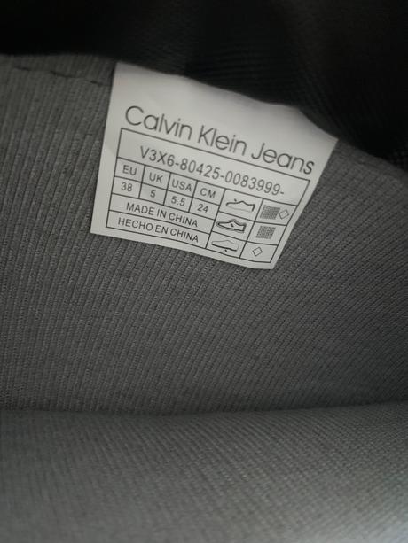 Gumáky calvin klein č. 38, 38