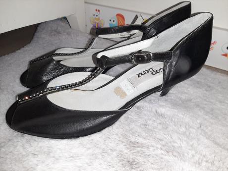 Tanečné topánky celokoža, 41