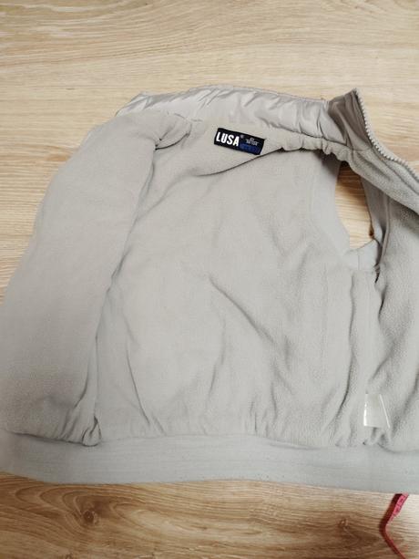 Sivá vesta 98/104, lusa,104
